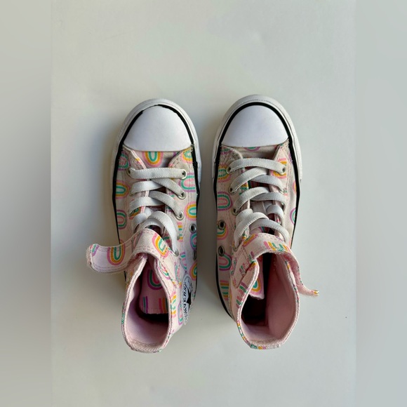 Girls’ Converse Rainbow Sneakers - Picture 2 of 6